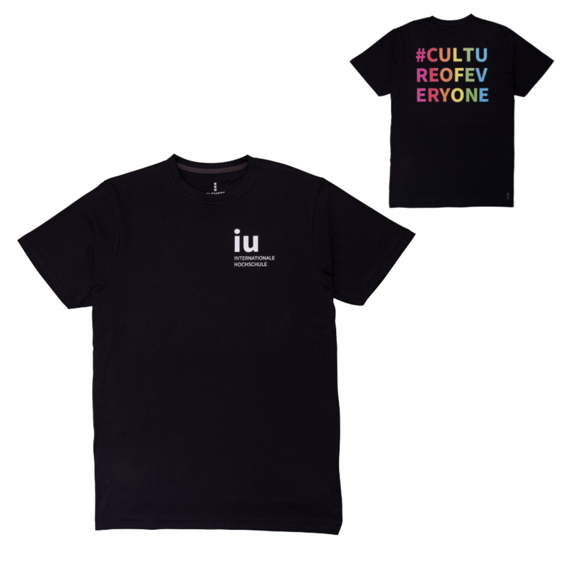 Black unisex t-shirt – culture of everyone