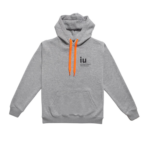 Hoodie gray unisex | Buy online at IU Shop