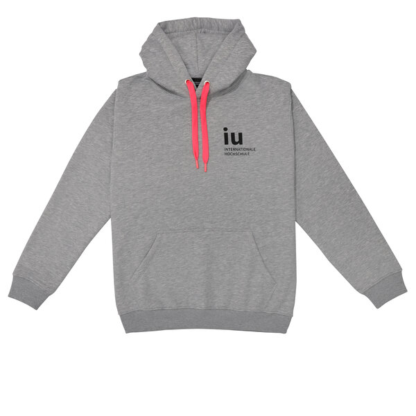 Hoodie gray unisex | Buy online at IU Shop