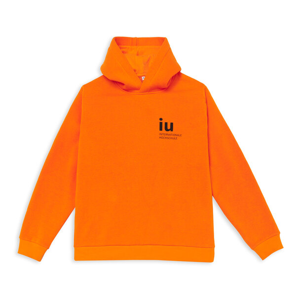 Unisex orange hoodie | buy it from the IU online shop