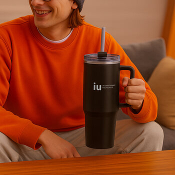 IU Mug (Large) 1200ml - Black