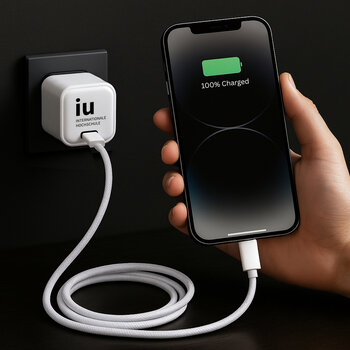 Lightning-Ladekabel mit Charger