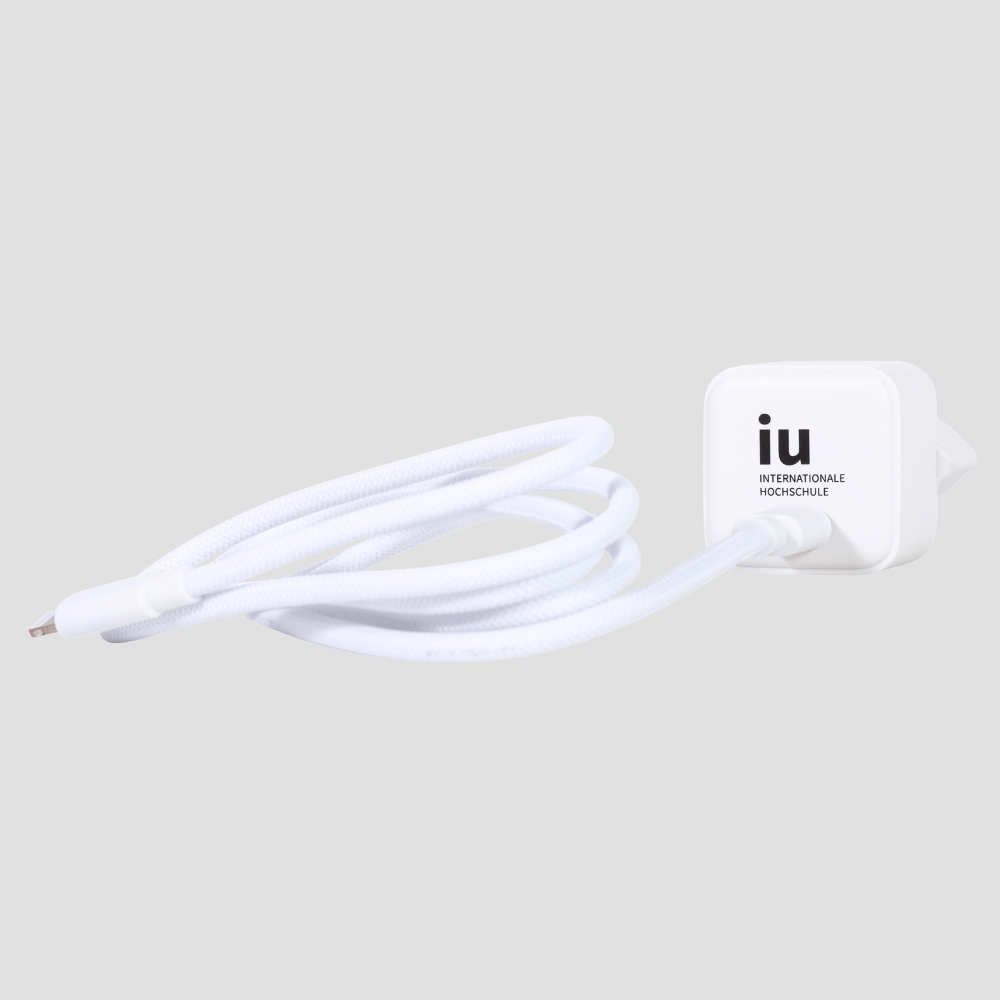 Lightning charging cable with charger
