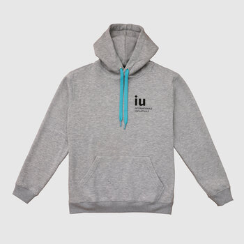 Hoodie grau unisex | Online kaufen im IU Shop