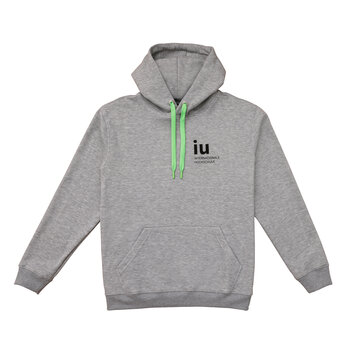 Hoodie grau unisex | Online kaufen im IU Shop