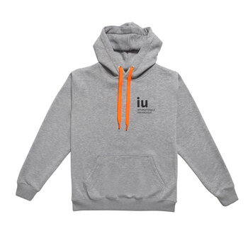 Hoodie grau unisex | Online kaufen im IU Shop