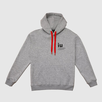 Hoodie grau unisex | Online kaufen im IU Shop