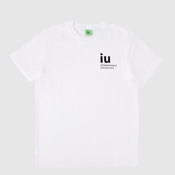 Nachhaltiges T-Shirt aus 100% Bio-Baumwolle in Weiß | IU Shop