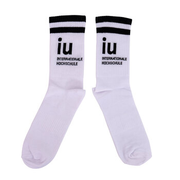 IU Socks , white, black
