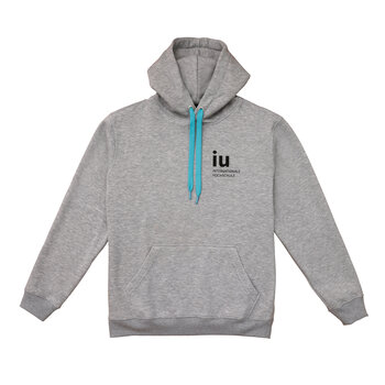 Hoodie grau unisex | Online kaufen im IU Shop